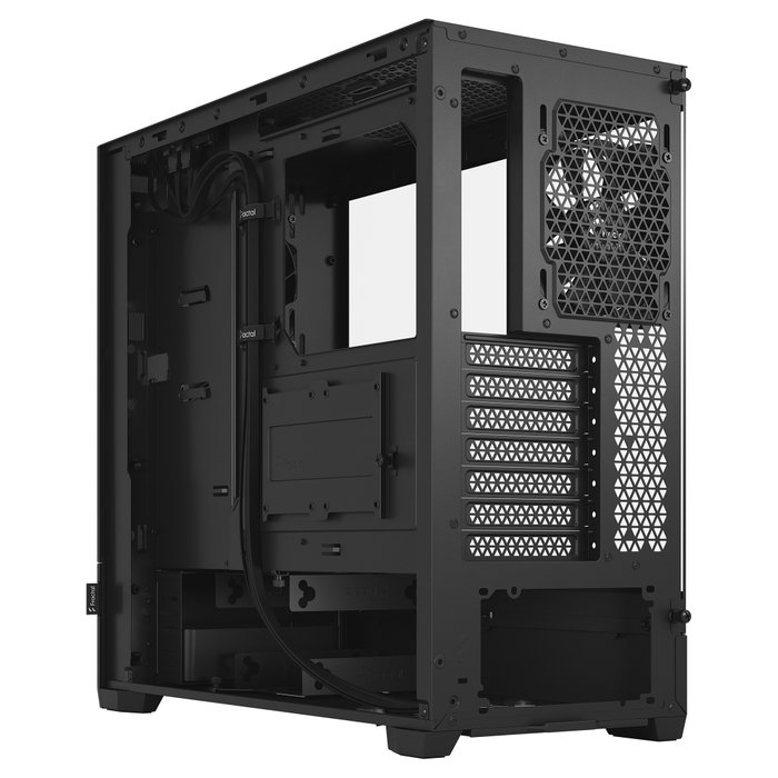 Fractal Design Pop Air - Torre PC Gaming ATX - Ventana de Cristal Templado Negro - Compatible con microATX y Mini-ITX - Con Filtro Antipolvo y Gestión de Cables
