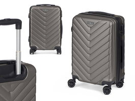 Arte Regal Maleta Cabina Escama ABS Gris Oscuro 38x57x23 cm