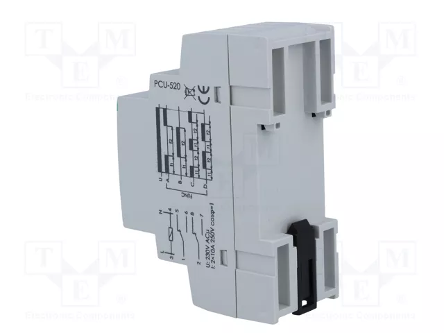 F&F Relé de tiempo PCU 230VAC DPDT F&F Relé de tiempo PCU 230VAC DPDT