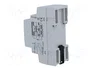 F&F Relé de tiempo PCU 230VAC DPDT