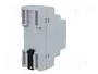 F&F Relé de tiempo PCU 230VAC DPDT