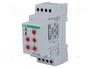 F&F Relé de tiempo PCU 230VAC DPDT