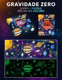 CUMIO Gravidade Zero - Caja con libro + puzzle