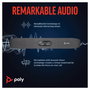 Poly Poly Studio R30 Barra de vídeo 4K UHD Gris