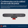 Poly Studio R30 Barra de Vídeo Personal 4K UHD Certificada Zoom y Microsoft Teams Color Arena