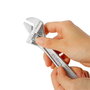 Workpro Juego de 3 Llaves Ajustables de 150, 200 y 250 mm