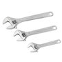 Workpro Juego de 3 Llaves Ajustables de 150, 200 y 250 mm