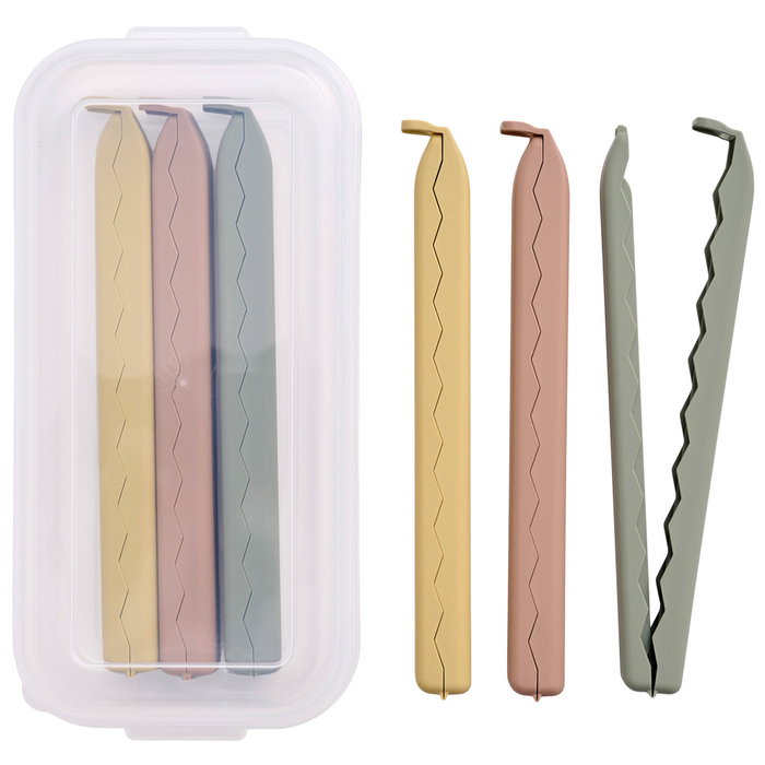 Day Juego de 6 Pinzas XL para Conservar Bolsas Aptas Microondas Congelador Lavavajillas Day Juego de 6 Pinzas XL para Conservar Bolsas Aptas Microondas Congelador Lavavajillas