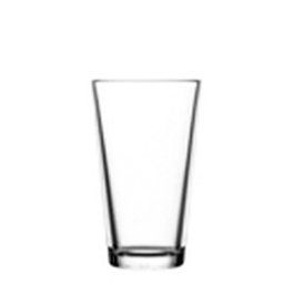 ADI Vaso Alto de Caña - Vaso de Vidrio Templado con Borde Grueso, Capacidad 50 cl, Altura 149 mm, Diámetro 87 mm (Set de 12)