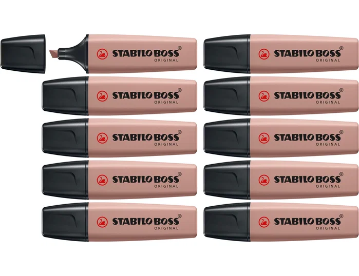 Stabilo Boss Original Nature Colors Ocre Oscuro (Set de 10) Stabilo Boss Original Nature Colors Ocre Oscuro (Set de 10)