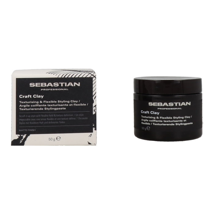 Sebastian Texturising & Flexible Styling Arcilla de Peinado 50 g - Aporta Textura y Fijación Flexible con Acabado Mate Sebastian Texturising & Flexible Styling Arcilla de Peinado 50 g - Aporta Textura y Fijación Flexible con Acabado Mate