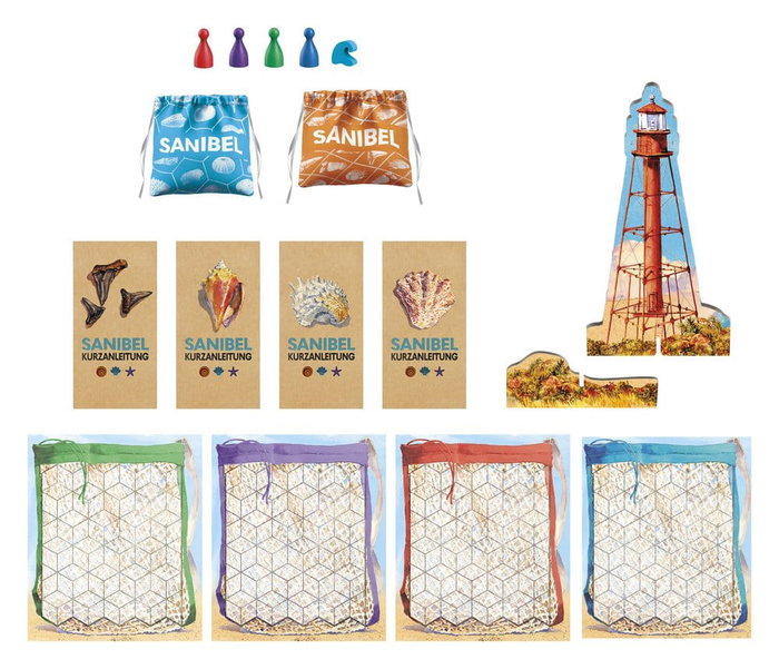 Hasbro Sanibel Juego de mesa Edición Alemán Hasbro Sanibel Juego de mesa Edición Alemán