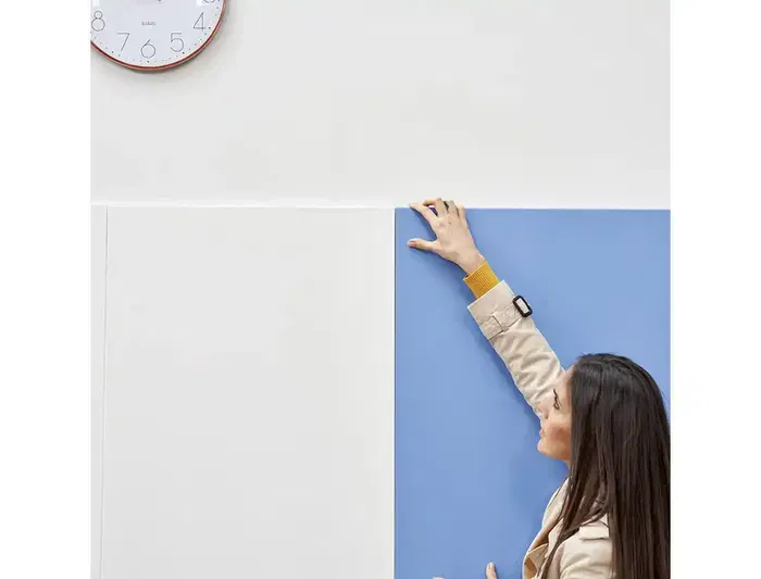 Rocada Pizarra Magnética Lacada Azul 55x75 cm