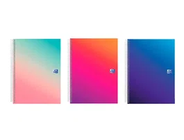 Oxford Europeanbook 5 Cuaderno espiral tapa extradura Din A4+ 120 hojas horizontal kangoo gradient