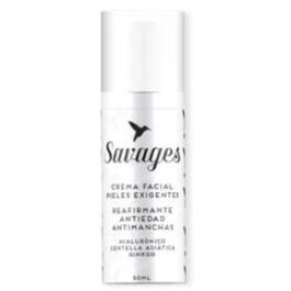 SAVAGES Crema Facial Antiedad Pieles Exigentes Natural y Ecológico 50Ml