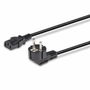 Lindy Cable de Alimentación Schuko 2 Pines a IEC C13, 3m, Negro