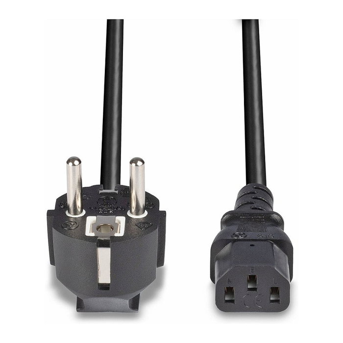 Lindy Cable de alimentación Schuko CEE7/7 a IEC C13 de 3 m, Negro Lindy Cable de alimentación Schuko CEE7/7 a IEC C13 de 3 m, Negro