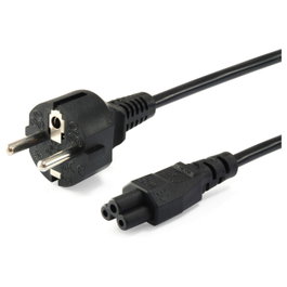 Equip Cable de Alimentación C5 a CEE7/4 Negro 1,8 m