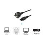 Equip Cable de Alimentación C5 a CEE7/4 Negro 1,8 m