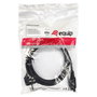 Equip Cable de Alimentación C5 a CEE7/4 Negro 1,8 m
