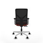PIQUERAS Y CRESPO Silla de oficina Motilla con mecanismo Sincro/Traslack Naranja oscuro/Negro