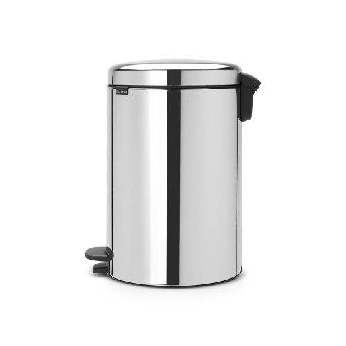 Brabantia Papelera NewIcon DP030, 20 L, Plata, Alrededor Brabantia Papelera NewIcon DP030, 20 L, Plata, Alrededor