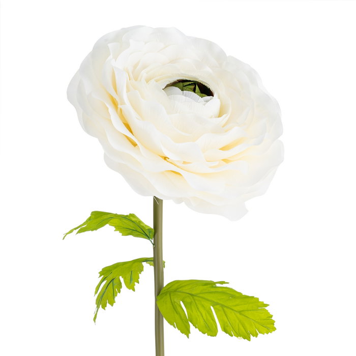 Flor Anémona Blanco Artificial 50 X 50 X 135 cm