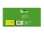Liderpapel Talonario de recibos 3/fº original t105 con matriz texto en catalán
