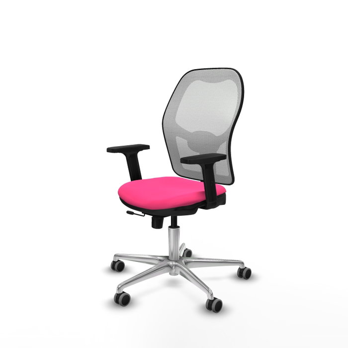 PIQUERAS Y CRESPO Silla de oficina Jorquera Rosa y Blanco PIQUERAS Y CRESPO Silla de oficina Jorquera Rosa y Blanco