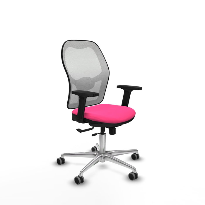 PIQUERAS Y CRESPO Silla de oficina Jorquera Rosa y Blanco PIQUERAS Y CRESPO Silla de oficina Jorquera Rosa y Blanco