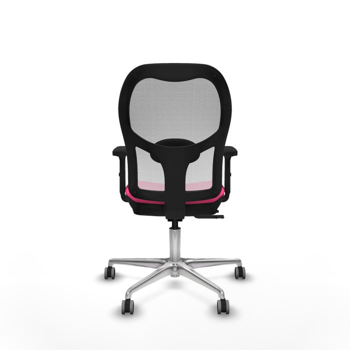 PIQUERAS Y CRESPO Silla de oficina Jorquera Rosa y Blanco PIQUERAS Y CRESPO Silla de oficina Jorquera Rosa y Blanco
