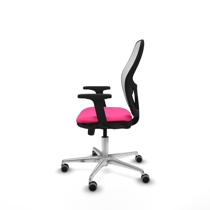 PIQUERAS Y CRESPO Silla de oficina Jorquera Rosa y Blanco PIQUERAS Y CRESPO Silla de oficina Jorquera Rosa y Blanco