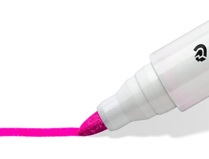 Staedtler Lumocolor 351 Rotulador para pizarra blanca rosa punta redonda 2 mm