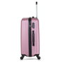 Zoozie Bags 6363 Juego de Maletas de Viaje en Oro Rosa, Material ABS Resistente y Ruedas 360, Incluye Tamaño Cabina y Mediano