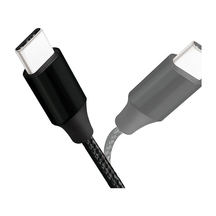 LogiLink CU0140 Cable Adaptador USB 2.0 a USB-C, Conector USB A Macho, 1 m, Negro
