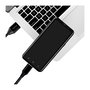 LogiLink CU0140 Cable Adaptador USB 2.0 a USB-C, Conector USB A Macho, 1 m, Negro