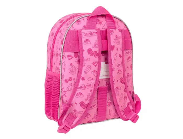 Safta Mochila infantil adaptable a carro Rainbow High Shine 340x280x100 mm Safta Mochila infantil adaptable a carro Rainbow High Shine 340x280x100 mm