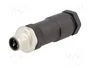LAPP Conector M12 Macho 4 Pines Recto IP67 12A
