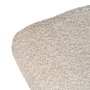 Ixia Banqueta Beige Tejido-Madera Salón 53 x 38 x 41 cm