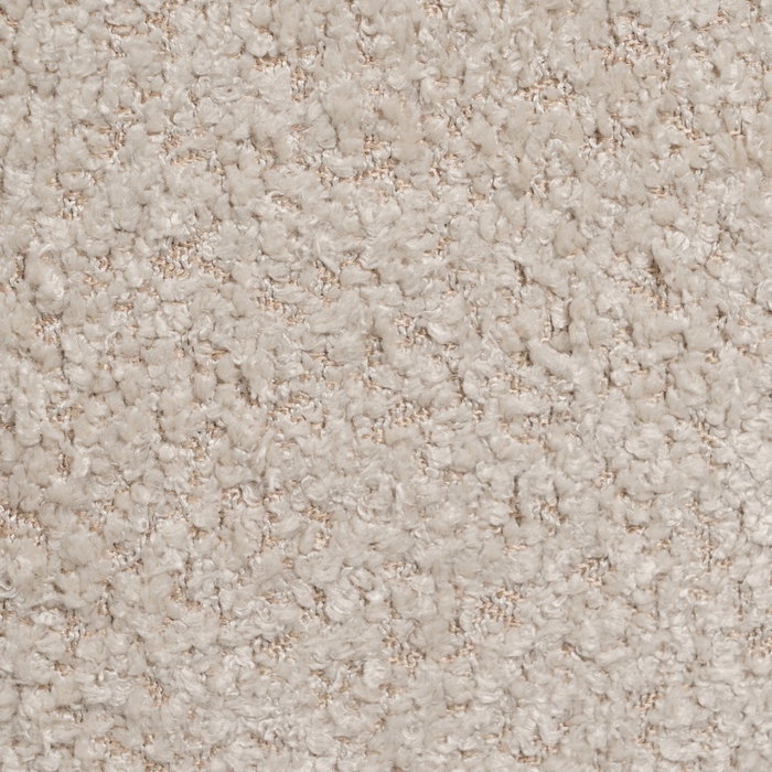 Banqueta Beige Tejido-Madera Salón 53 X 38 X 41 cm