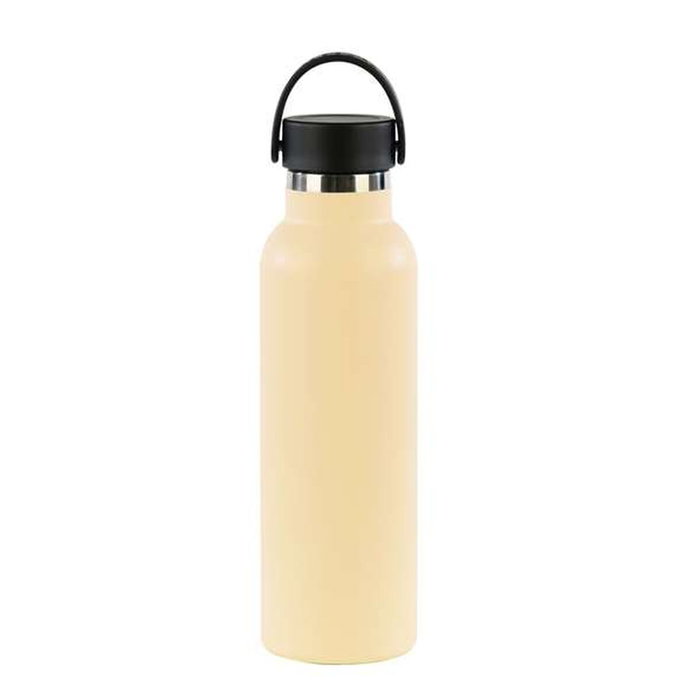 Safta Botella Termo Exterior Goma 600ml Mandarina