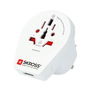 Skross Adaptador Mundial a Reino Unido con USB 1500267 Diseñado en Suiza Ideal para Equipos con Enchufes con y sin Tierra Salida USB Tipo A Máx 2.4A