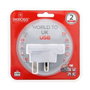 Skross Adaptador Mundial a Reino Unido con USB 1500267