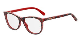 Love Moschino MOL524-0PA Gafas de Vista Rojo/Acetato