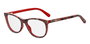 Love Moschino MOL524-0PA Gafas de Vista Rojo/Acetato