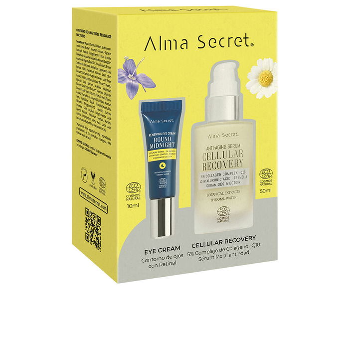 Alma Secret Cellular Recovery Estuche 2 pz Suero Facial 50 ml + Contorno Ojos 10 ml