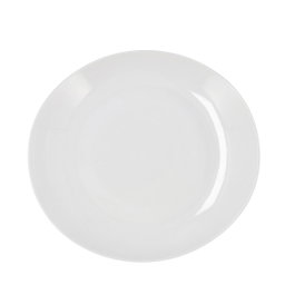 Quid Plato Steak Porcelana Select 28x26 cm (12 Unidades) Blanco