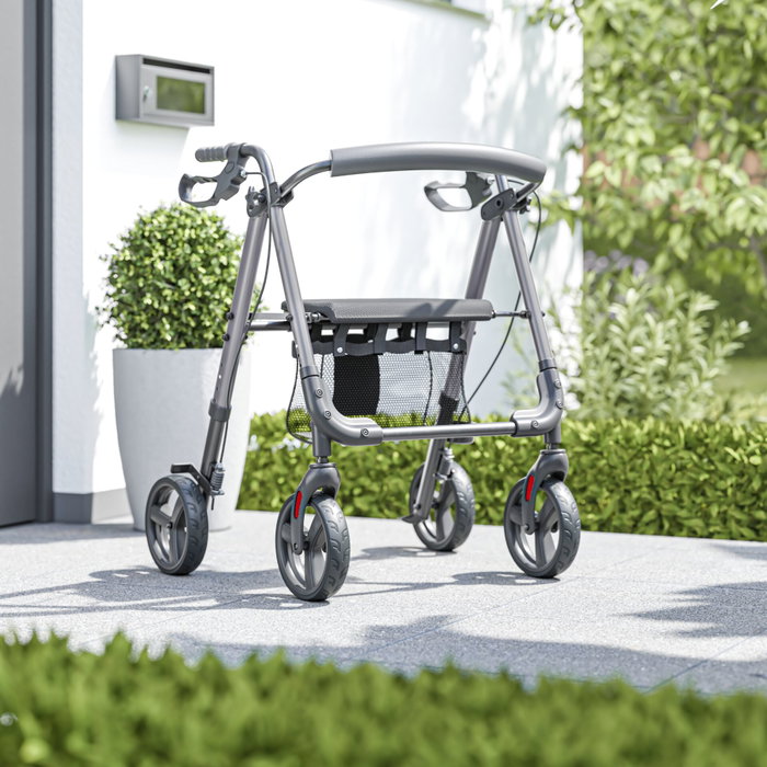 Weinberger Andador de aluminio plegable 1 vez