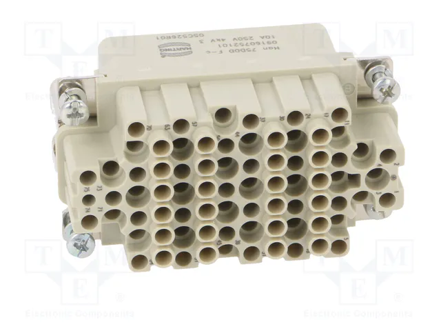 HARTING Han 75DDD F-c Plantilla de contacto Hembra Han® DDD HARTING Han 75DDD F-c Plantilla de contacto Hembra Han® DDD