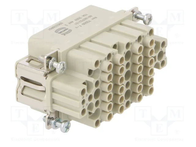 HARTING Han 75DDD F-c Plantilla de contacto Hembra Han® DDD HARTING Han 75DDD F-c Plantilla de contacto Hembra Han® DDD